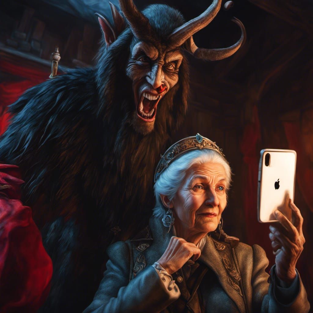 When Granny met Krampus