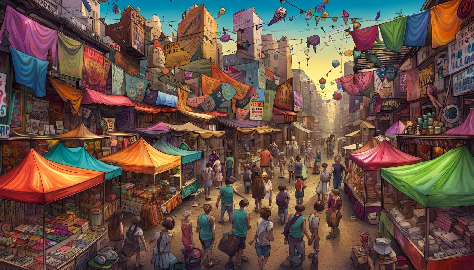 Psychedelic Flea Market on Shakedown Street: Fantasy Art