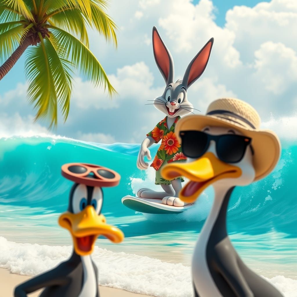 Bugs Bunny and Daffy Duck's Beach Adventure