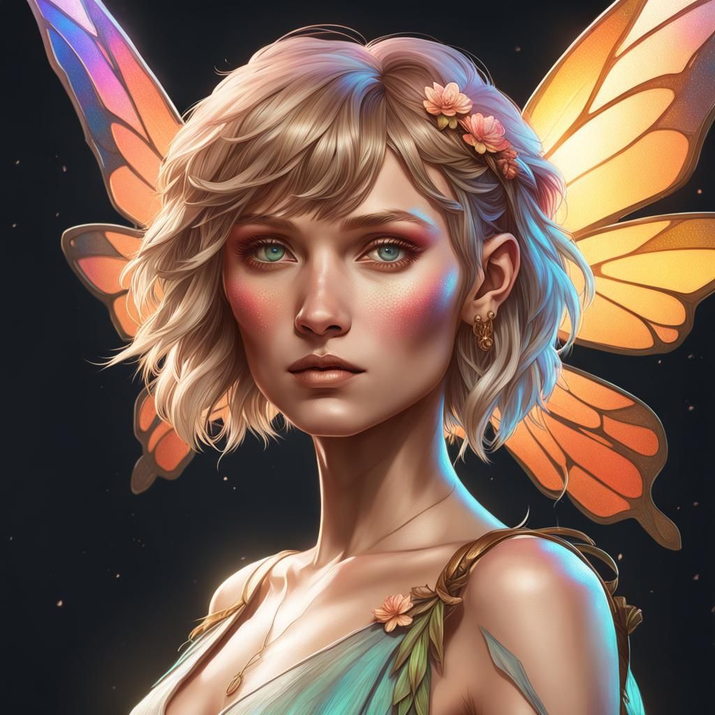Pixie Portrait in Artgerm Style, 8k Resolution
