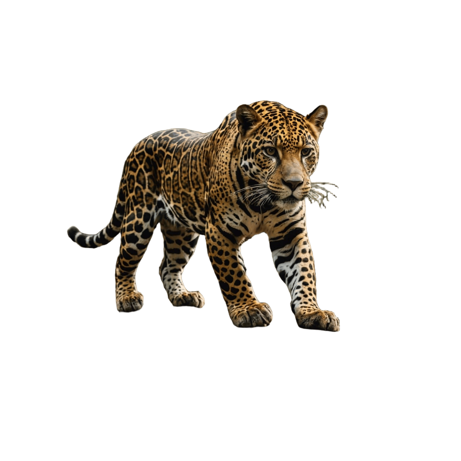 Jaguar in the Amazon Rainforest