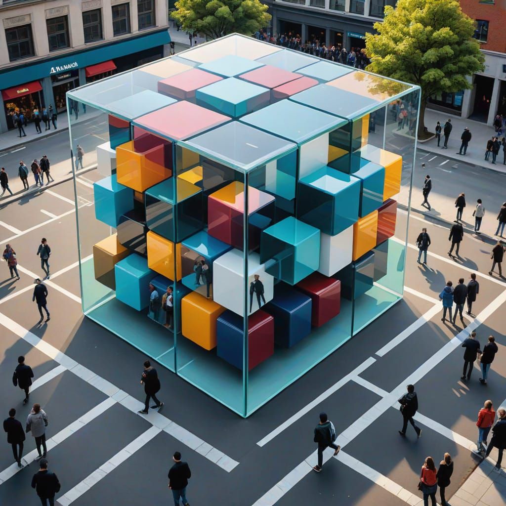 Cubic Glass Cubes