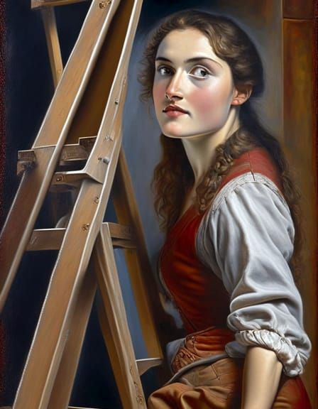 Artist's Model in the Style of Titian