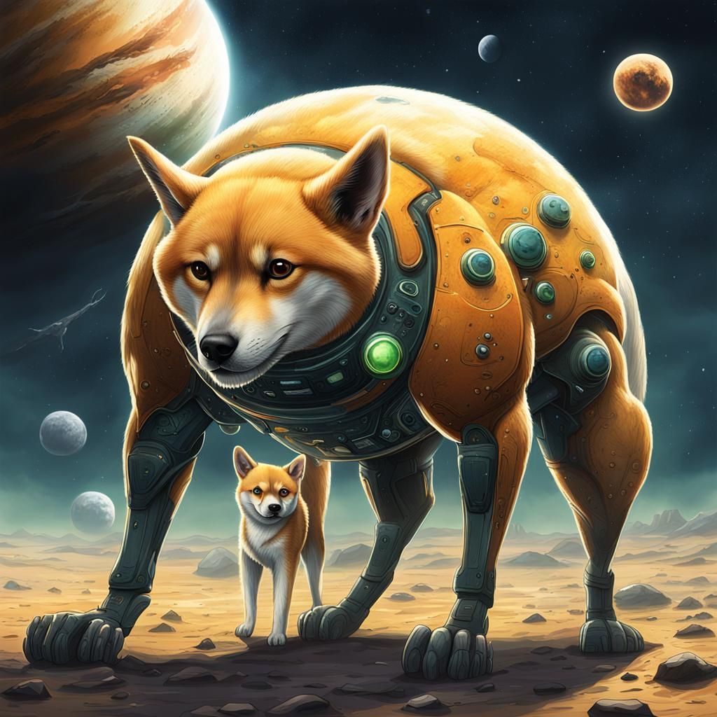 Exoplanet: Shiba Inu Aliens in Speculative Xenobiology