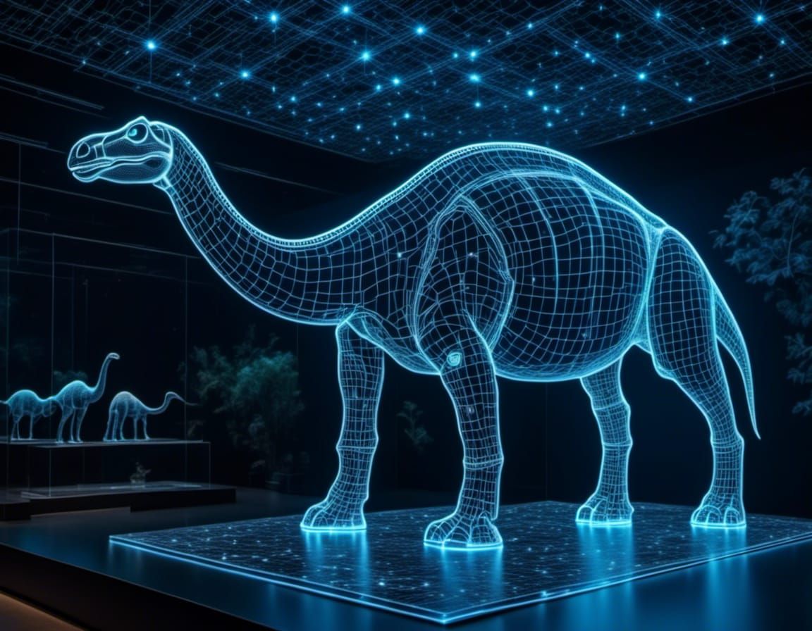Brotosaurus Hologram