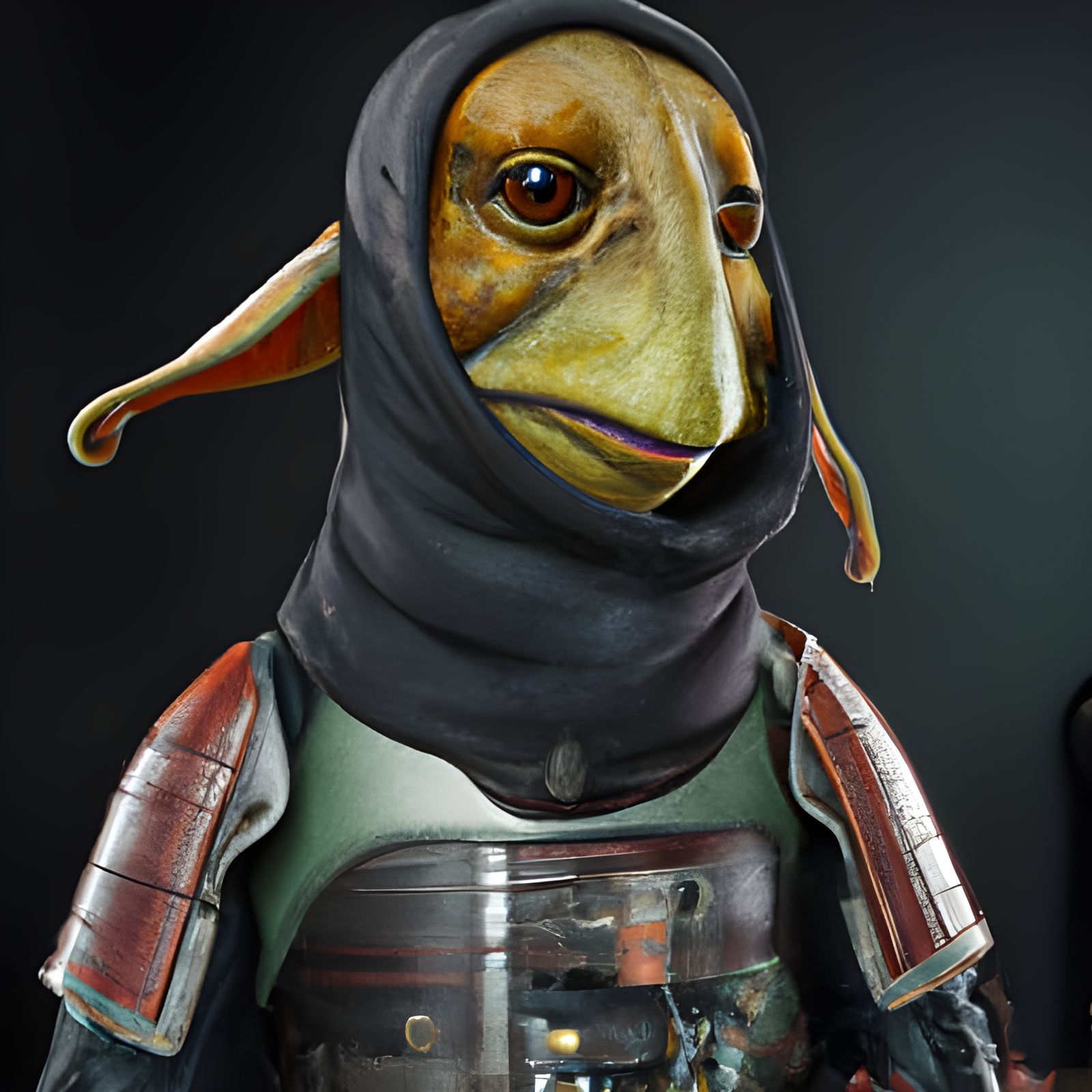 The Mandalorian as Hyperrealistic Stop Motion Muppet