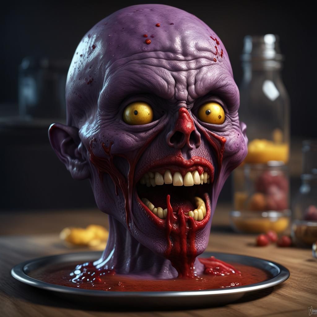 Haunted food processor