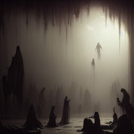 Thirteen Ghosts in Sinister Horror Scene