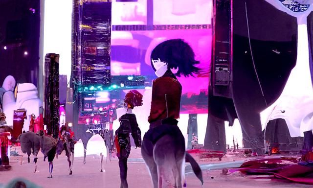 Utopian Sci-Fi Cityscape Art