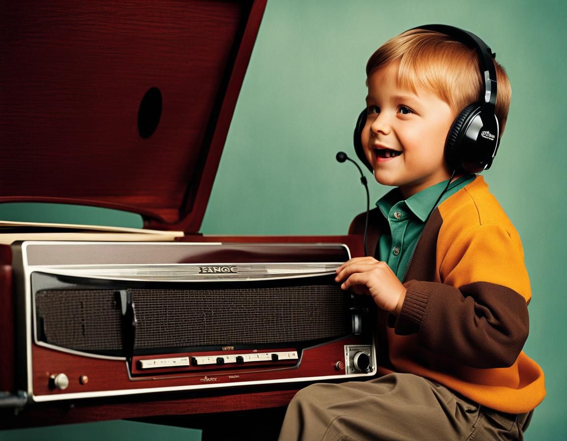 Vintage Radio Broadcasts Joyful Melodies