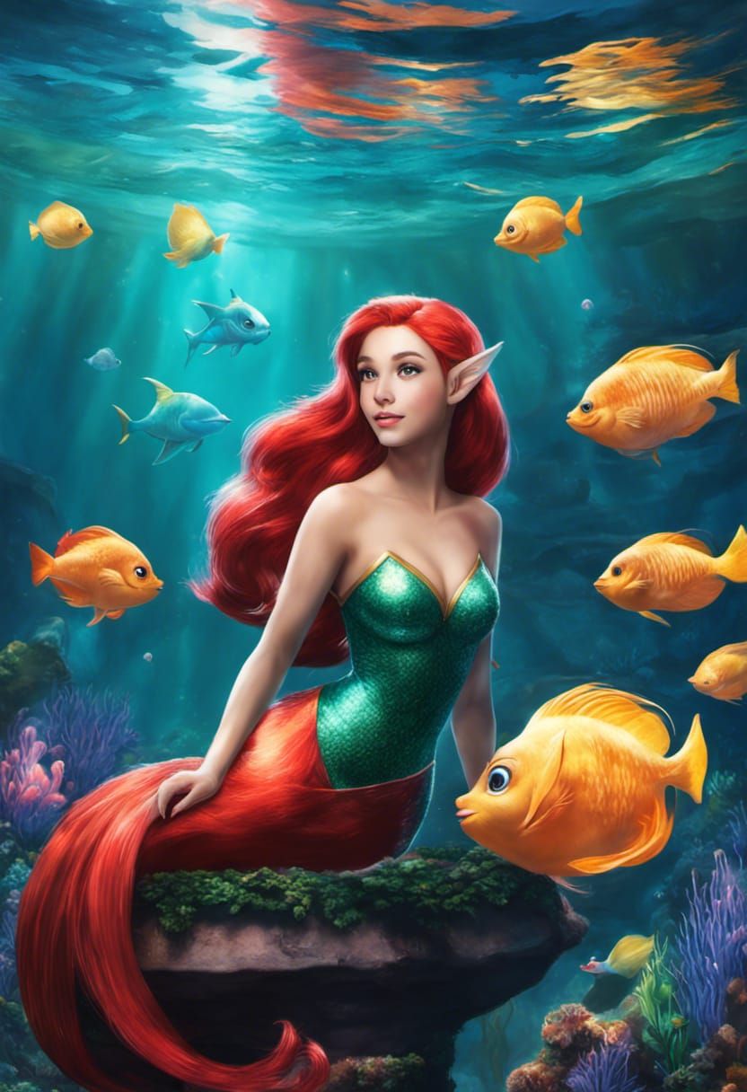 Elf mermaid