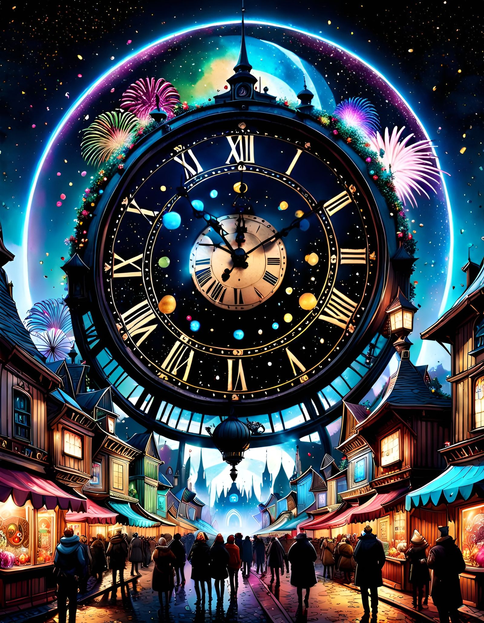 Waiting for midnight 🎉