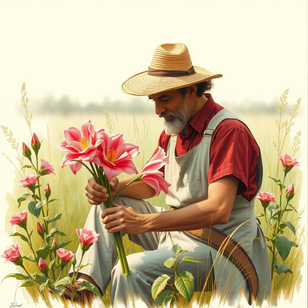 The Gentle Gardener of Children