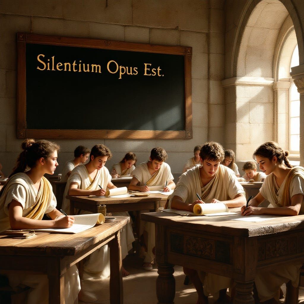 Classical Roman Students Focus on Ancient Studies