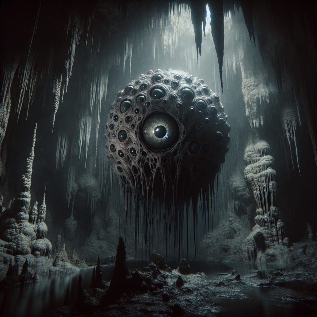 Menacing Beholder in Dark Cavern, Film Aesthetic