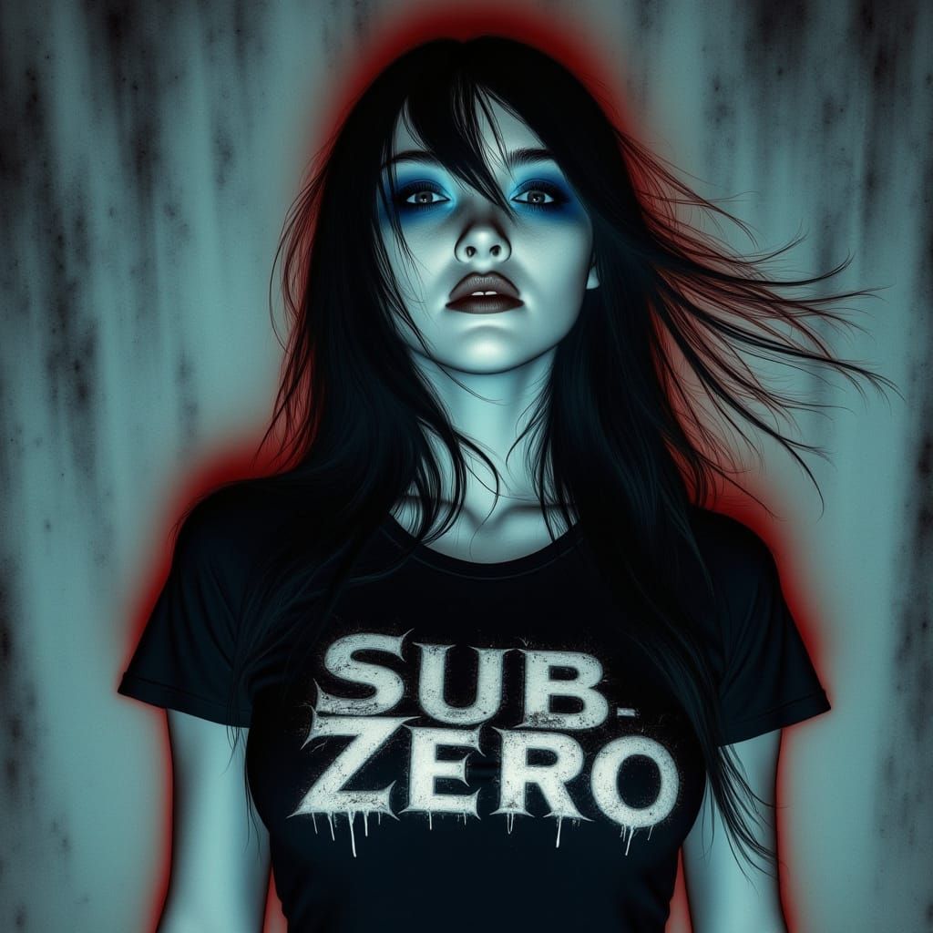 Attractive Woman in Sinister Style