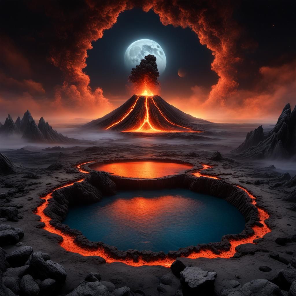 Volcano Moon Pool Location