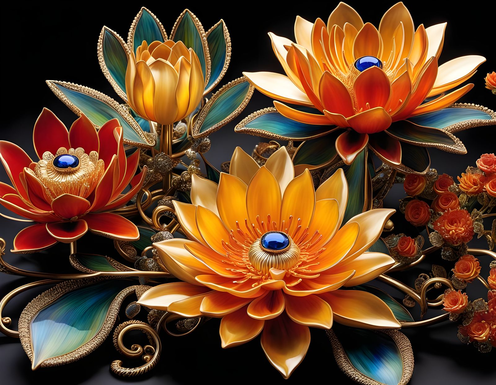 Lotus Flower ART Design