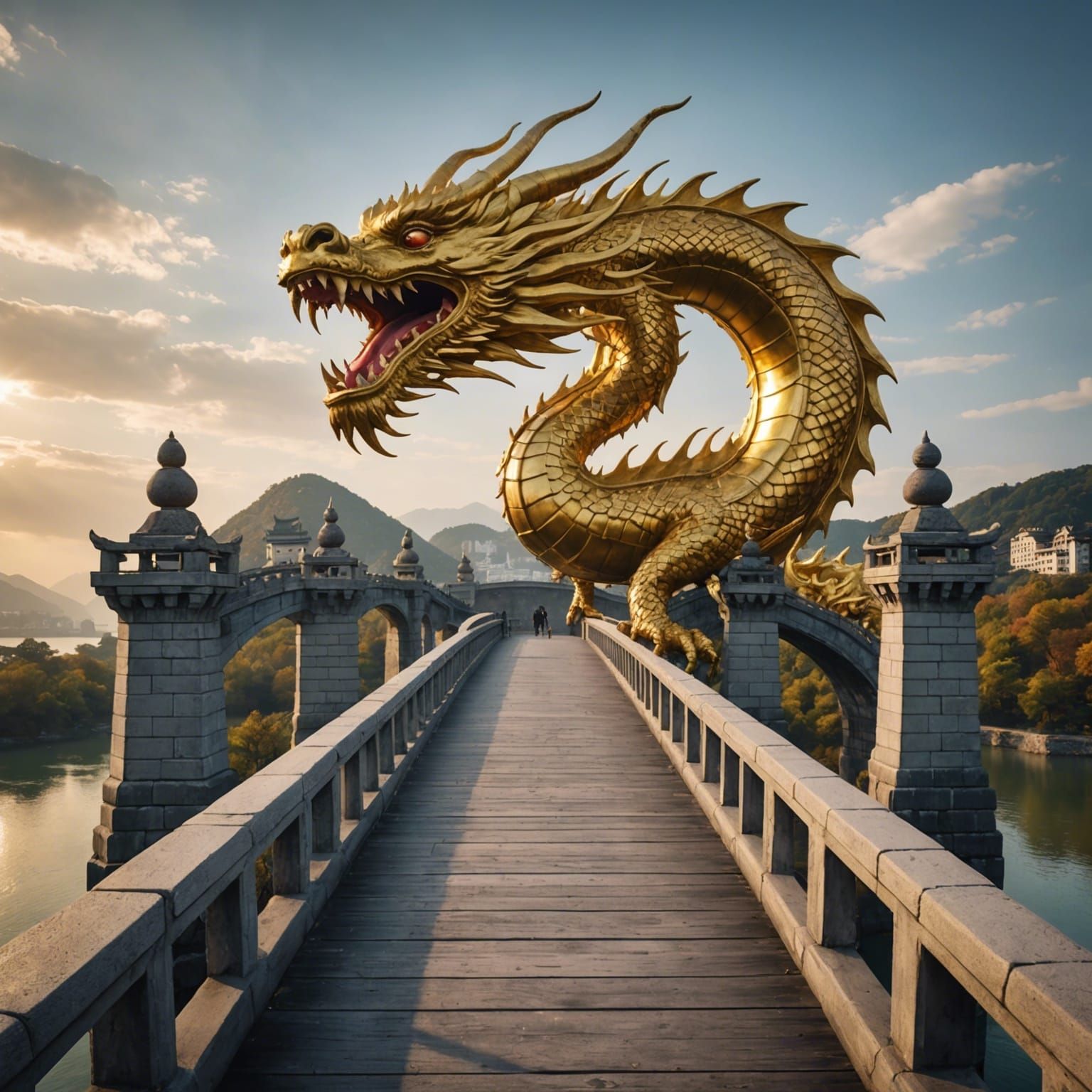Golden Dragon Bridge