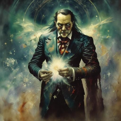 Amanda Seyfried in Surreal Mixed Media Illustration