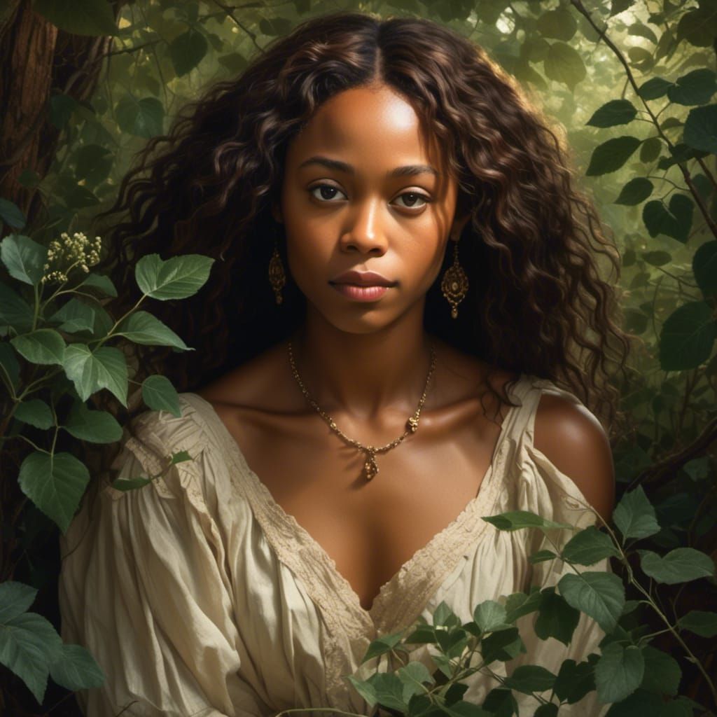 Pre-Raphaelite Nicole Beharie