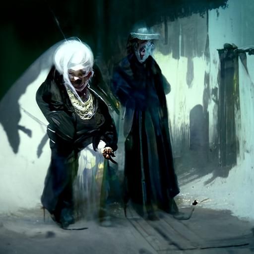 Ghostly Encounter: Thief's Jewel Heist Interrupted