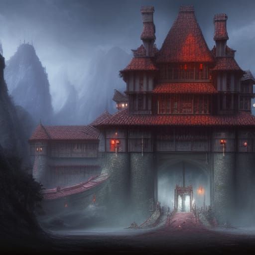 Blood Monk Sacrifice at Carpathian Hunadora Castle