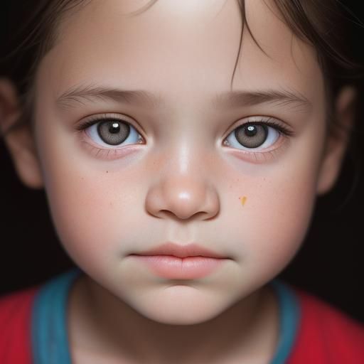 Children Portrait in Professional Photography Style