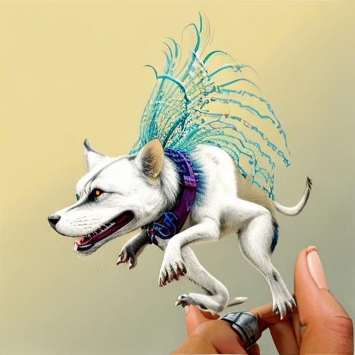 Cognitive Dissonance Visualized by AI