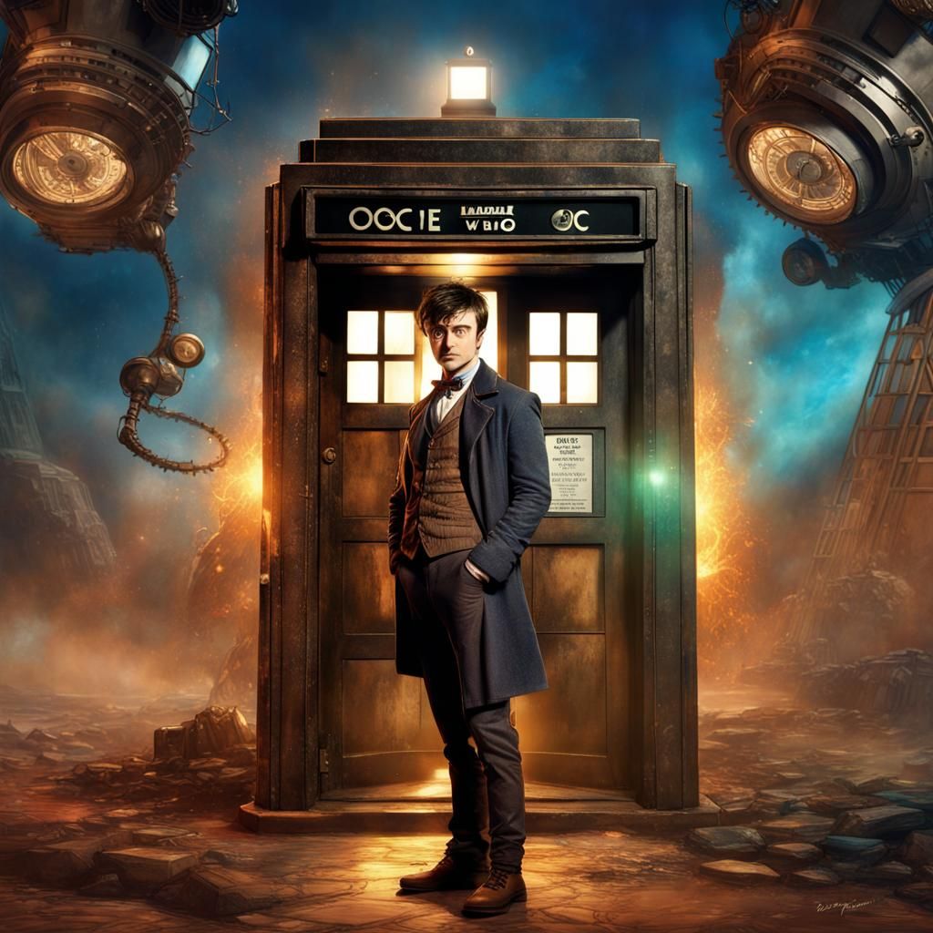 Daniel Radcliffe as the Doctor 231225H