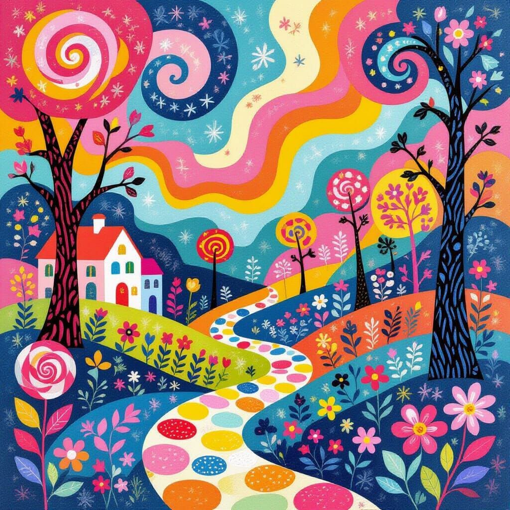 Sweet Aroma Waves in Candyland Wonderland