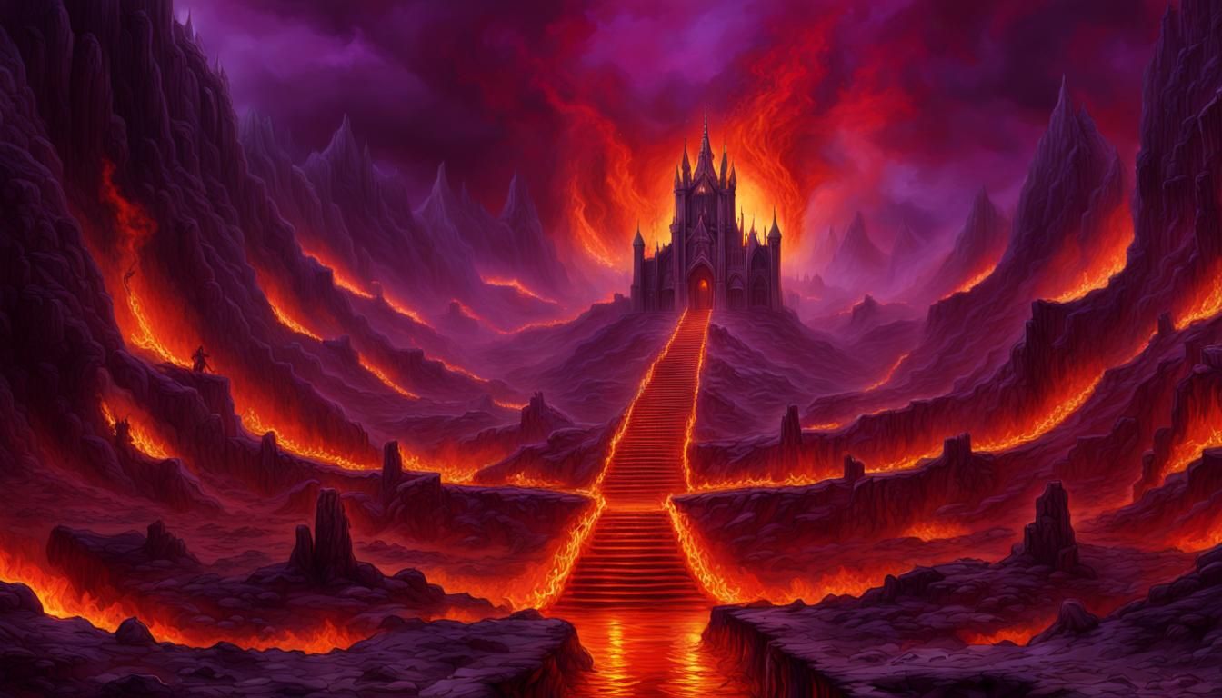 Seven Levels of Hell with Demon Lords