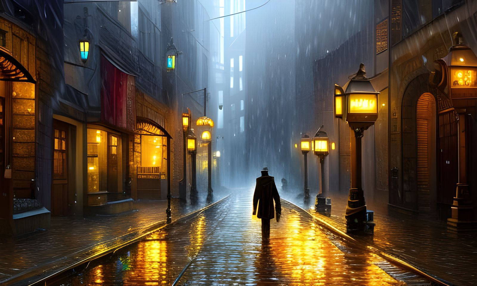 The Long Walk #5: Empty Back Streets