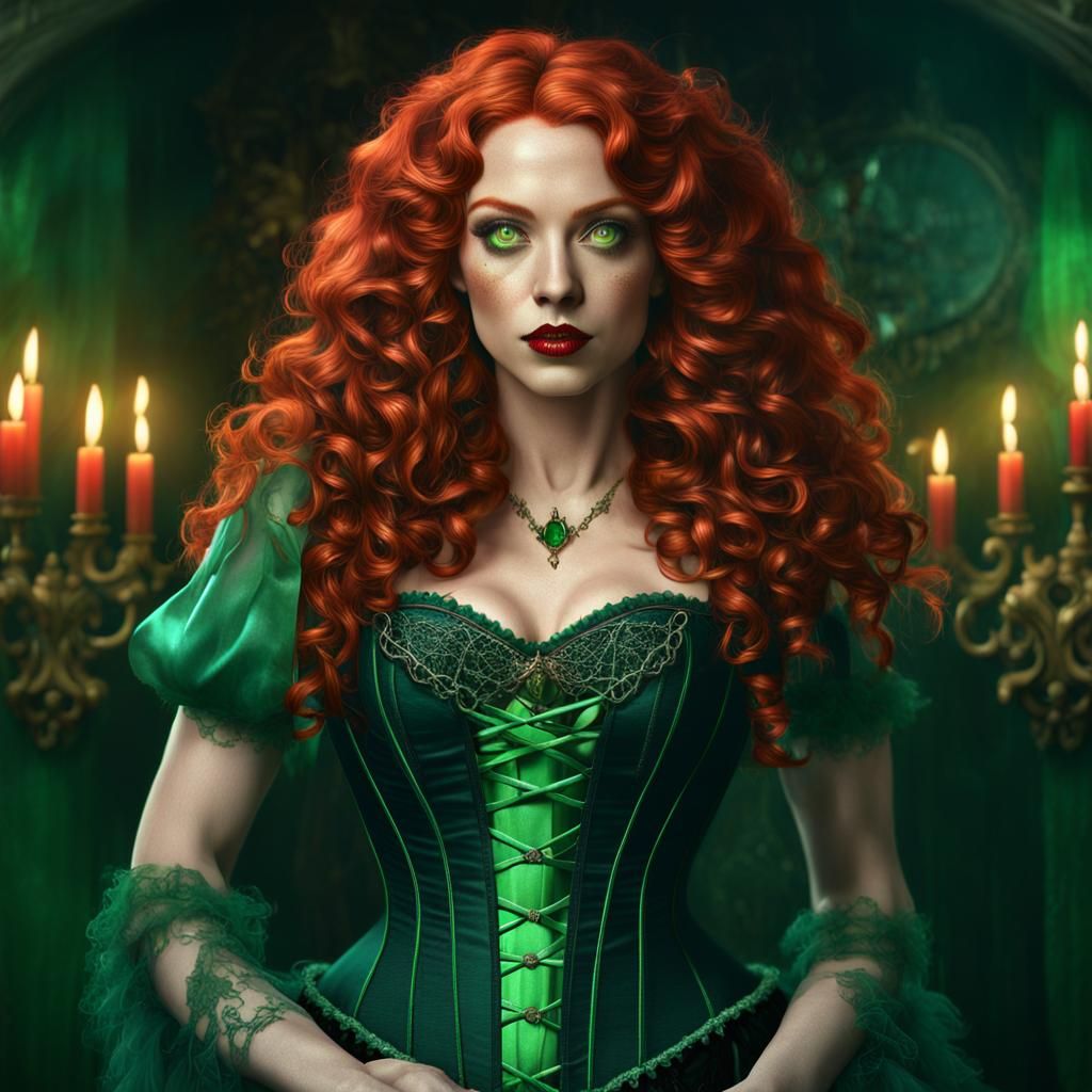 Young Witch Casting Spells, Fantasy Concept Art