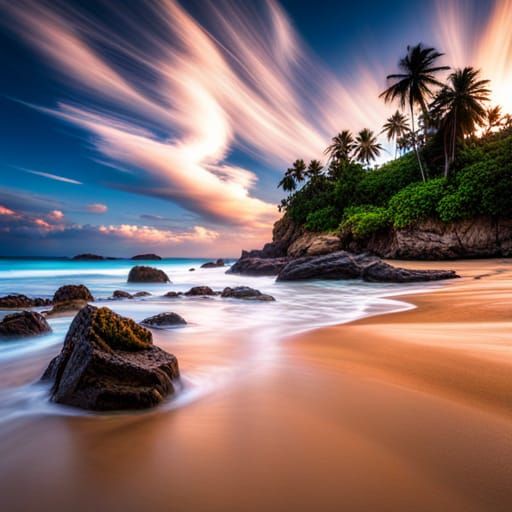 Ocean Paradise in Hyperrealistic Detail