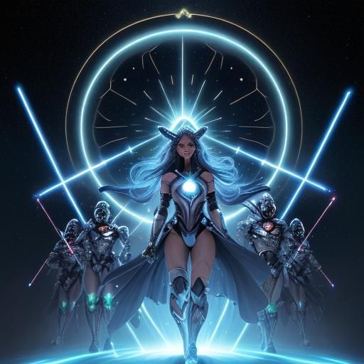 Intergalactic Coalition Battles Cosmic Empire in Space