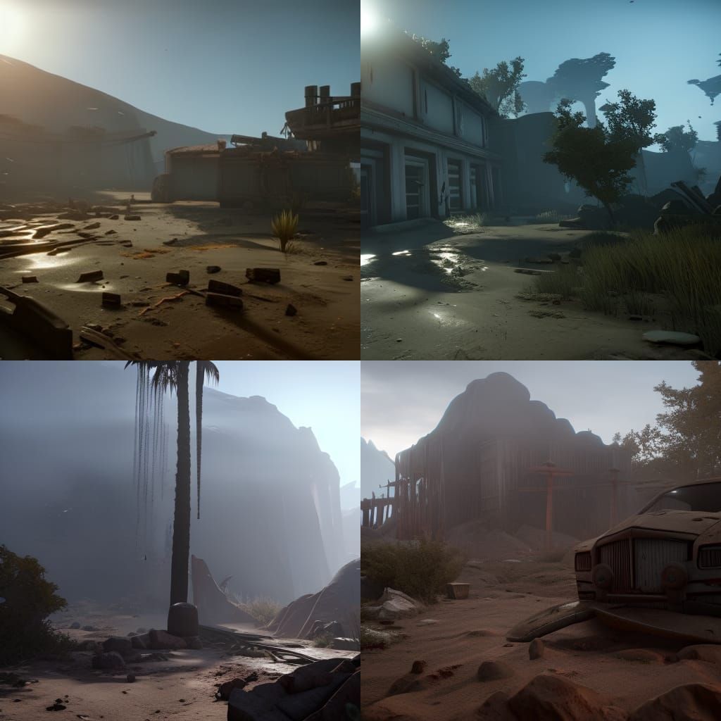 Zombie Apocalypse Character Rendered in Unreal Engine 5