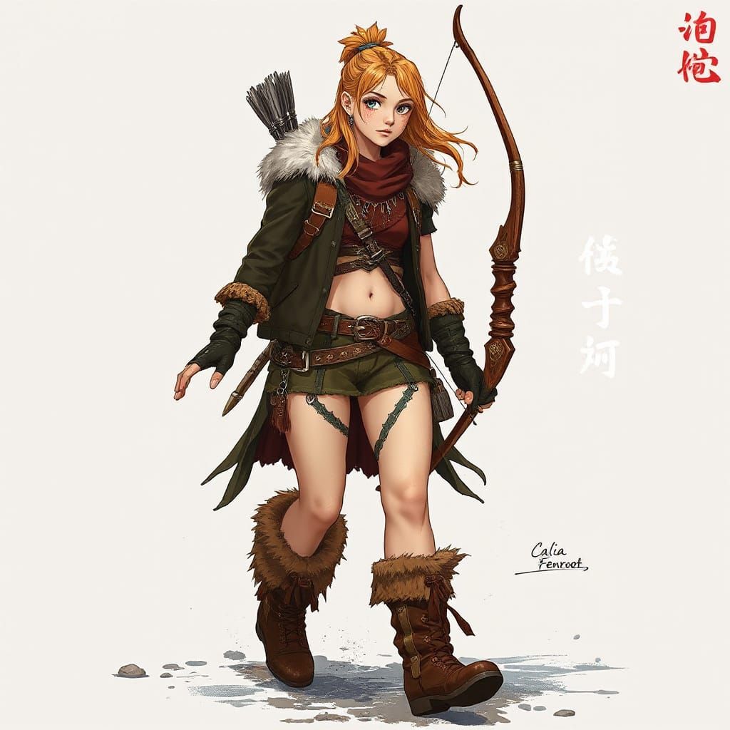 Neutral Good – Ranger

Calia Fenroot