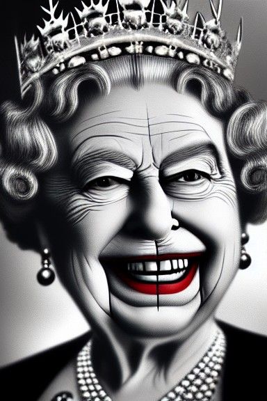 Queen Elizabeth as Horror Villain