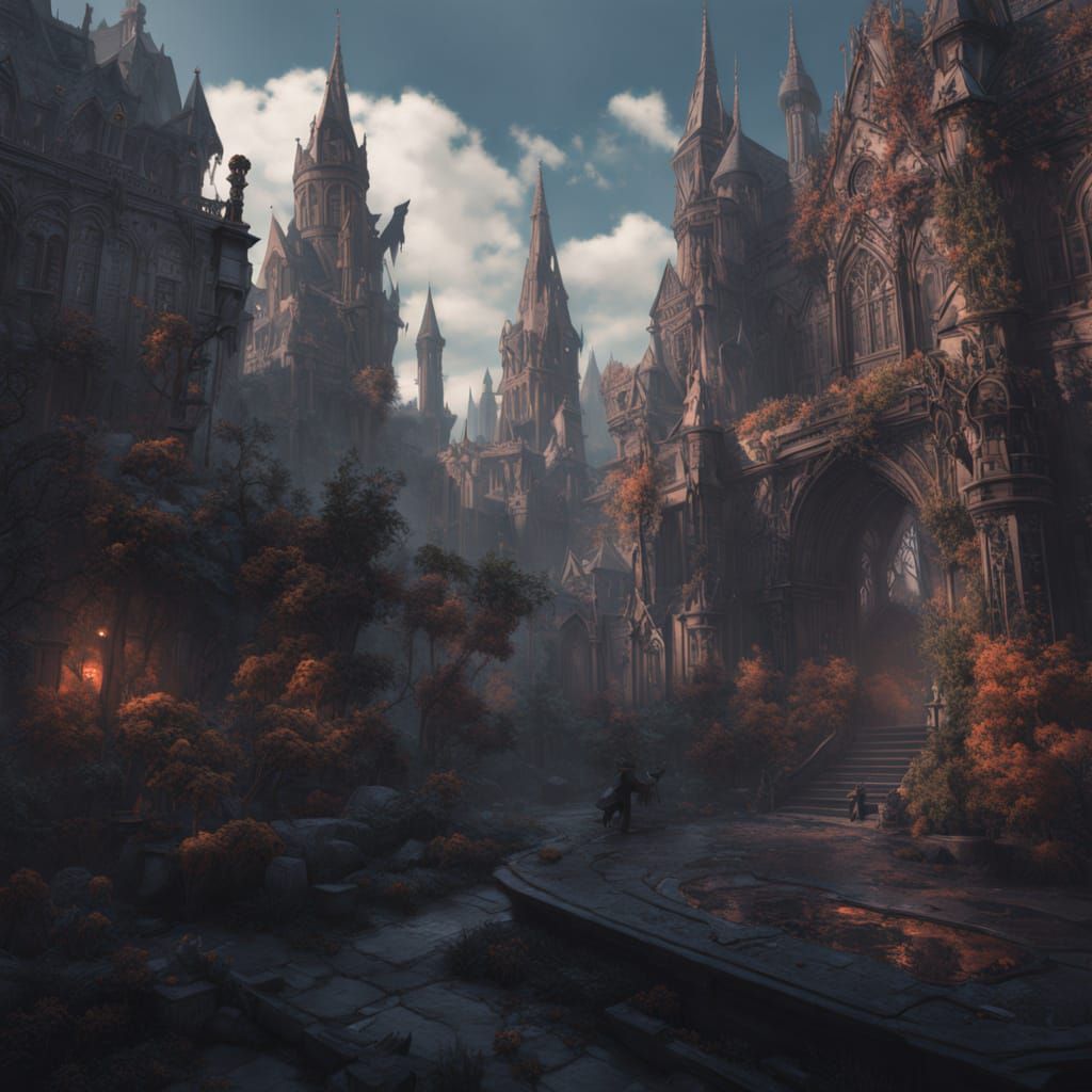 Gothic Vampire Hunter Heroically Battles Cybernetic Vampires...