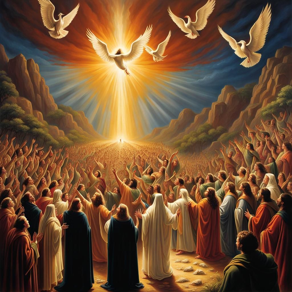 Heavenly Multitude Hallelujah: A Divine Celebration