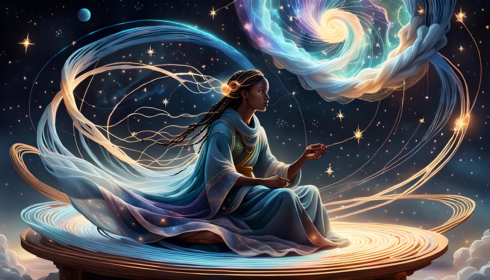 Celestial Weaver Creates Constellation Tapestries