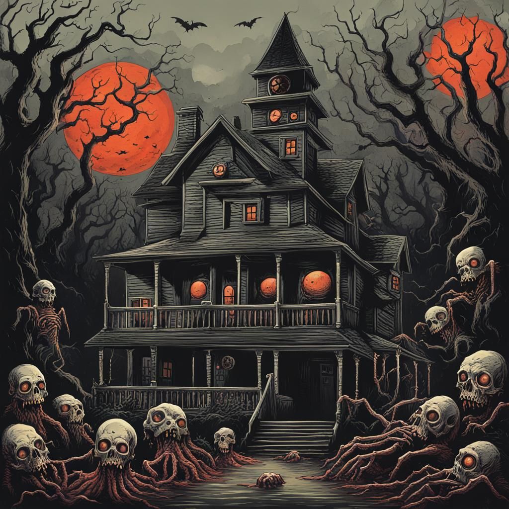 Disturbing Analog Horror Scene