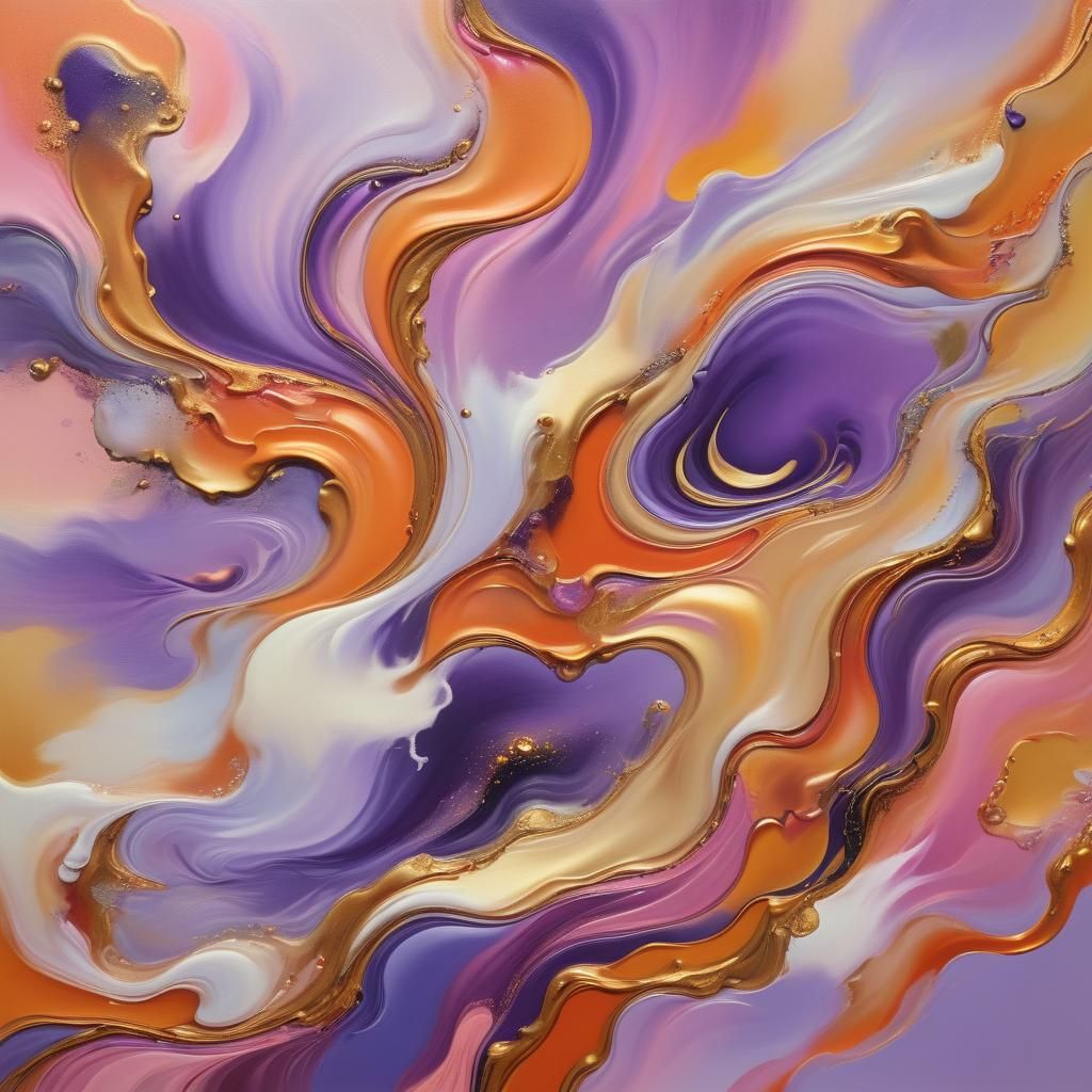 Enter a dreamscape of the golden hour of Surrealism wear you...