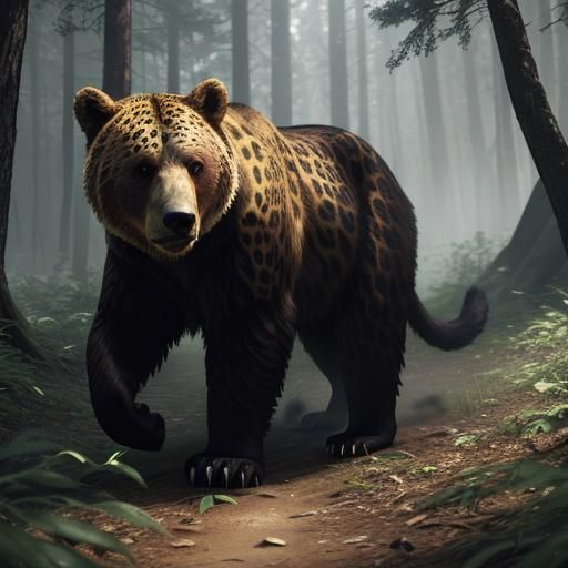 Man Fleeing Animal with Book, 3D Game Art