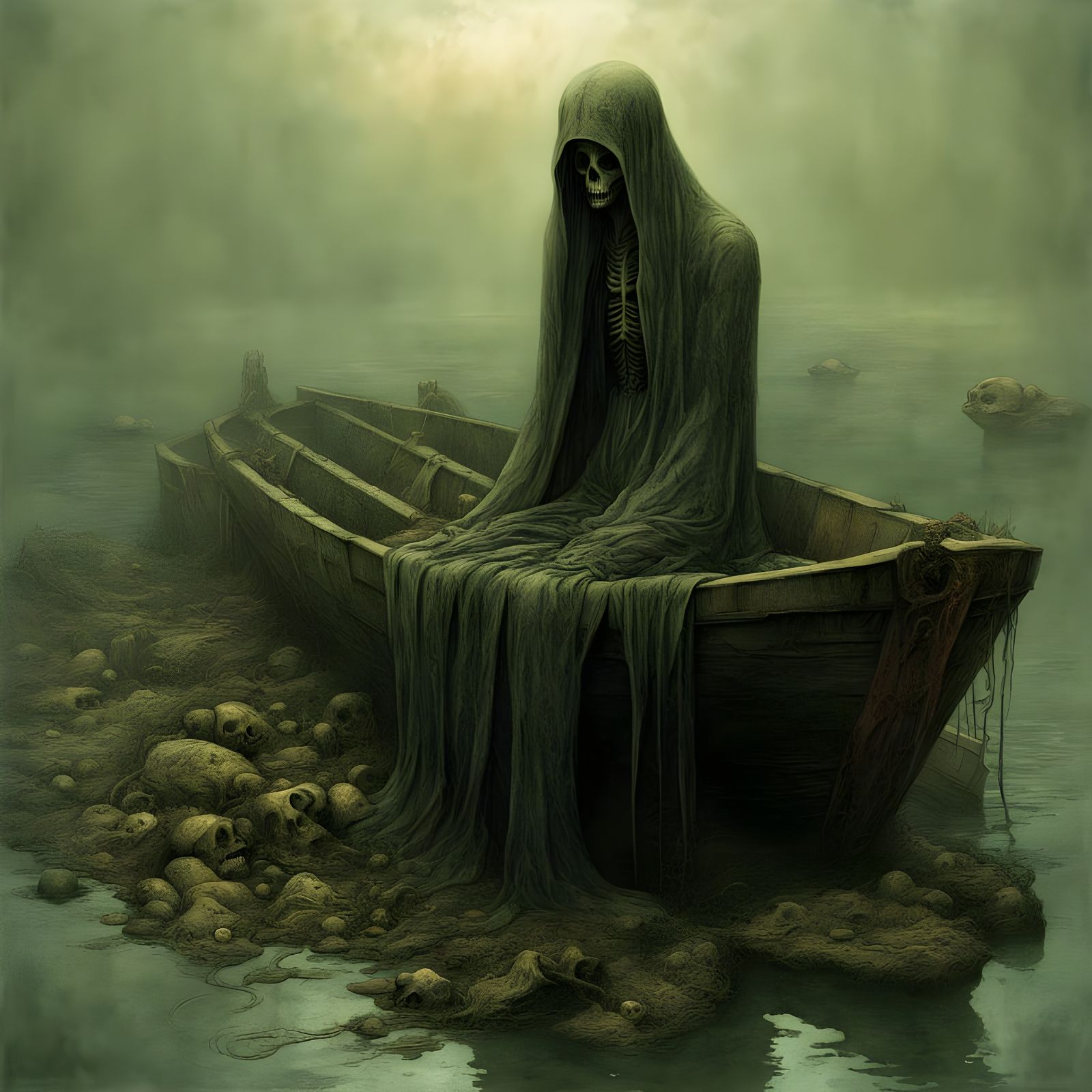 Decaying Spirit in a Rotting Boat: Gothic Horror