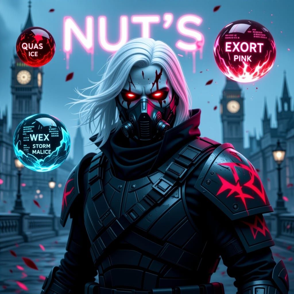 Invoker in Corrupted DOTA 2 Armor with Cyberpunk Neo-London ...