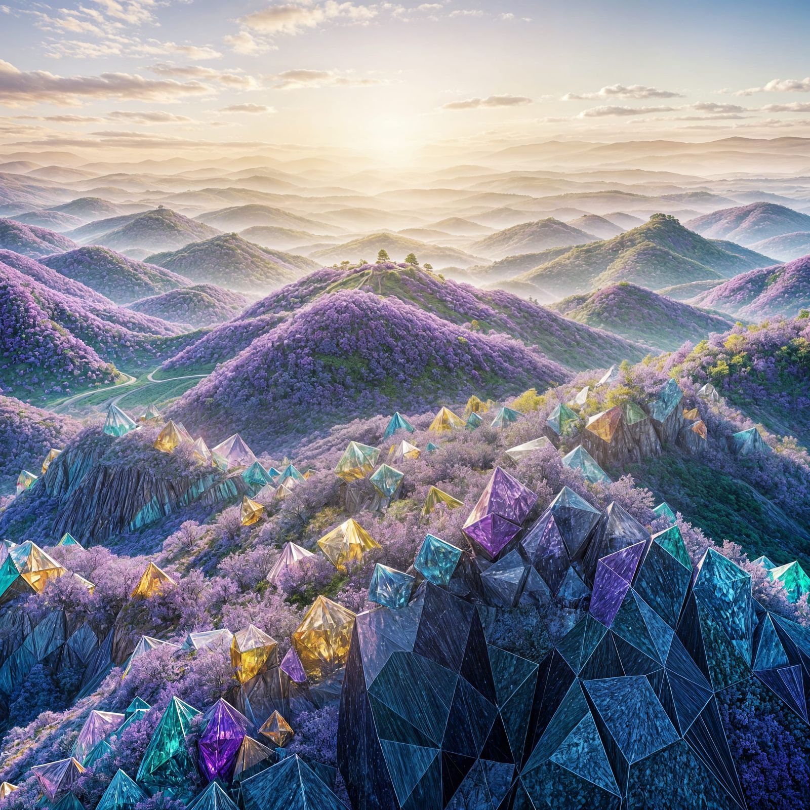 The Glimmering Hills