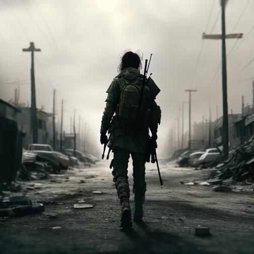 Post-Apocalyptic Woman Warrior: Complex PTSD