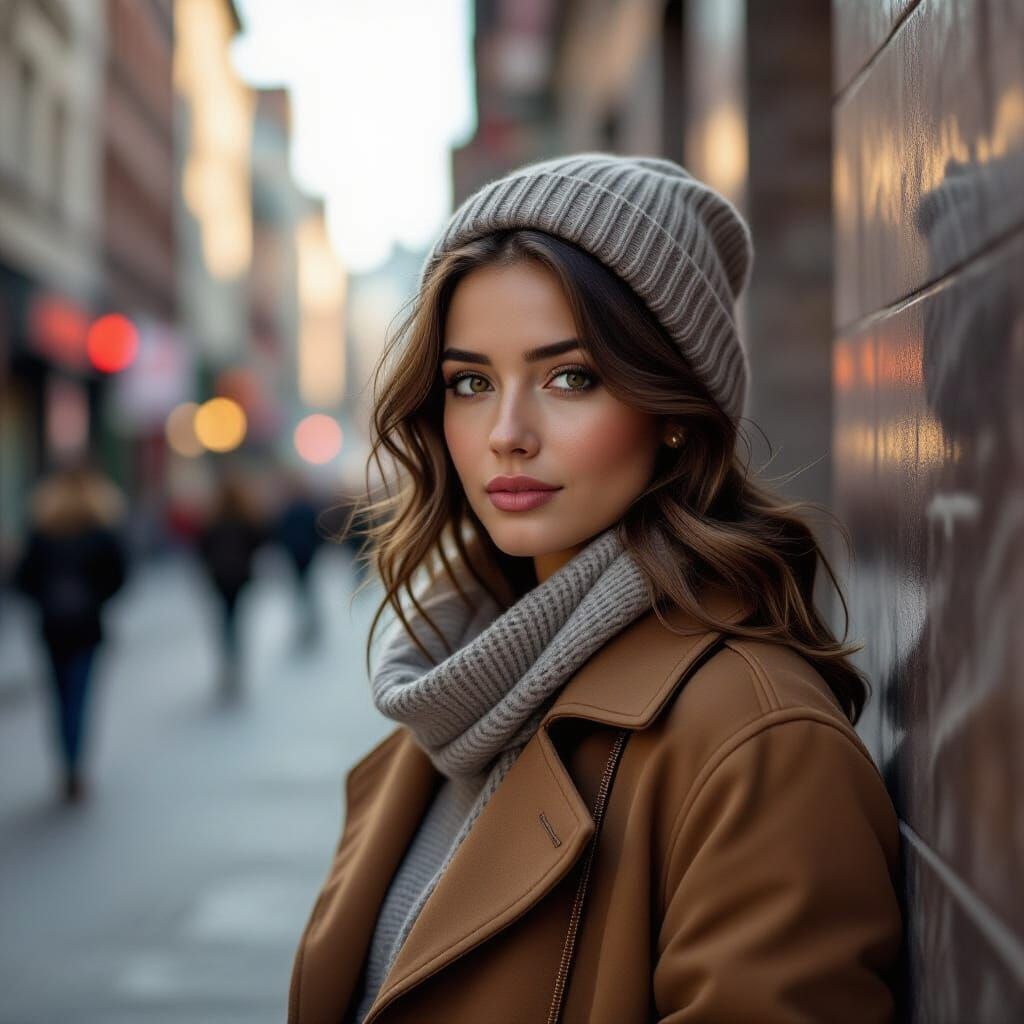 Photorealistic Portrait with Natural Expression